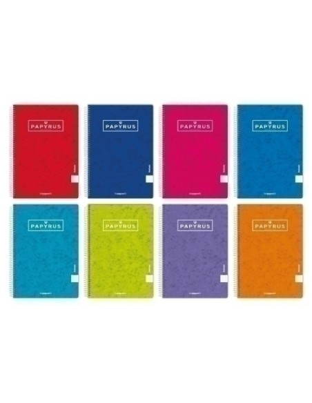 BLOC PAPYRUS t.EXTRA Fº 80h LISO COL.SUR - Pack de 5 unidades